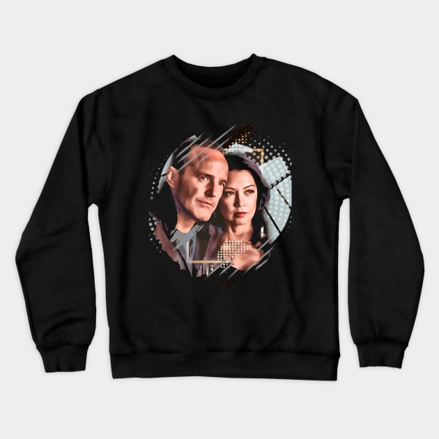 Philinda fan art Crewneck Sweatshirt by Clark Gregg University